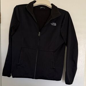 The North Face Black Fleece Zip Up Jacket